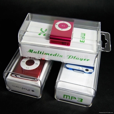 LJ-02 MP3水晶盒 來自廣東的塑料包裝精品，重塑自助貿(mào)易時(shí)代的包裝美學(xué)
